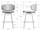 Amisco Customizable Wyatt Swivel Counter Stool-2