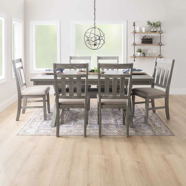Powell® Turino 7-Piece Weathered Gray Dining Set-2