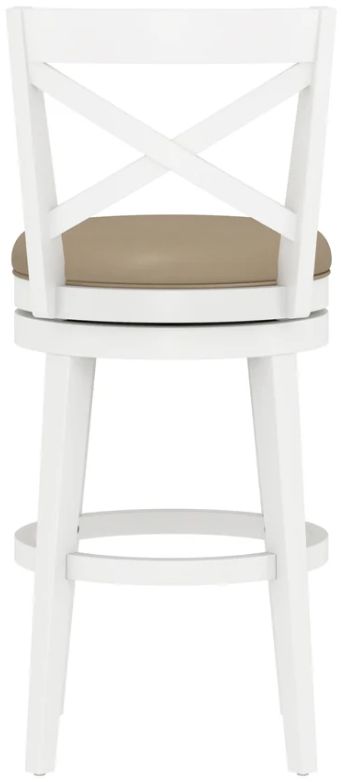 HH2 Home Grace Beige/White Bar Height Stool-3