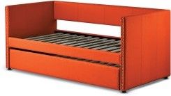 Mazin Furniture Therese Gray Daybed With Trundle-1