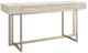 Caracole® Sandstone Caracole Classic Console Table with Whisper of Gold Base-0