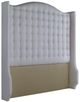 Century® Customizable Details Wing Bed California King Upholstered Headboard-0