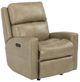 Flexsteel® Customizable Catalina Leather Power Rocking Recliner with Power Headrest-2