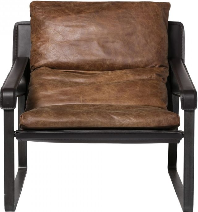 Moe's Home Collection Connor Cappuccino Club Chair-1