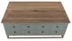 International Furniture Direct Timber Forest Green Cocktail Table-2
