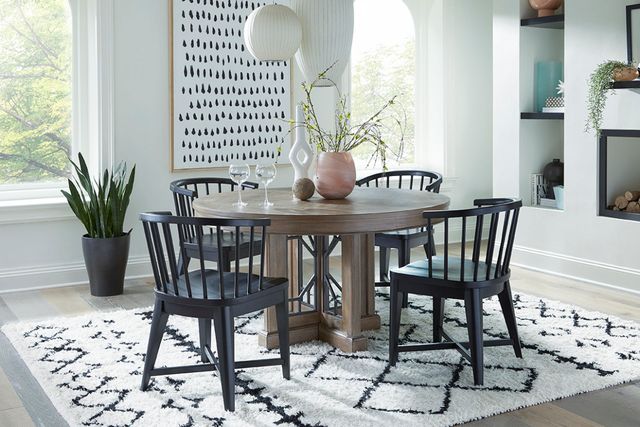 Parker House® Sundance Sandstone Round Dining Table-1
