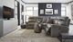 Palliser® Furniture Customizable Oakwood 3-Piece Power Reclining Curved Sectional-2