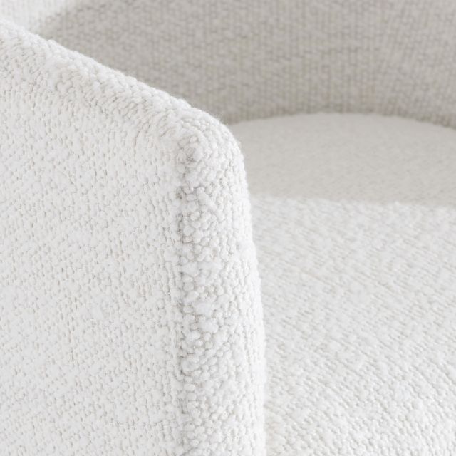Bernhardt Outline Cassel/White Arm Chair-4