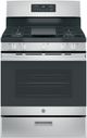 GE® 4 Piece Stainless Steel Gas Kitchen Package-3