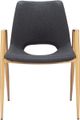 Zuo Modern Desi Black/Gold Dining Chair-2