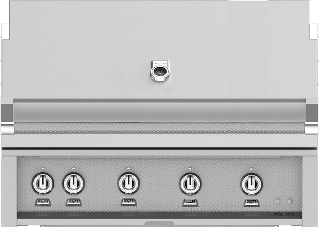 Hestan® Professional 4-Burner Stainless Steel Built-In Liquid Propane Grill-0