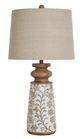 StyleCraft Old Floral Table Lamp-0