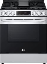 LG 30" PrintProof™ Stainless Steel Slide In Gas Range