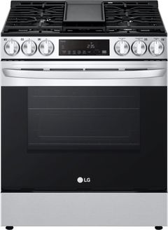 LG 30" PrintProof™ Stainless Steel Slide In Gas Range