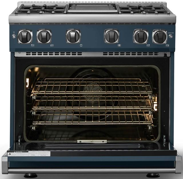 Viking® 7 Series 36" Squall Pro Style Liquid Propane Gas Range with Griddle-1