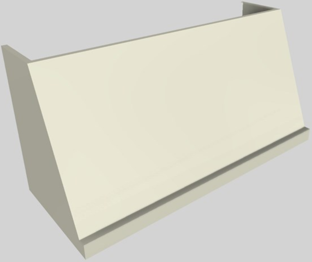 Vent-A-Hood® 60" Wall Mounted Range Hood-Biscuit-4