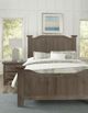 Vaughan-Basset Sawmill Saddle Gray King Panel Bed-3