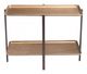 Zuo® Modern Benjamin Gold Coffee Table with Steel Frame -2