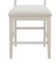 Elements International Avalanche Antique White Counter Side Chair-1