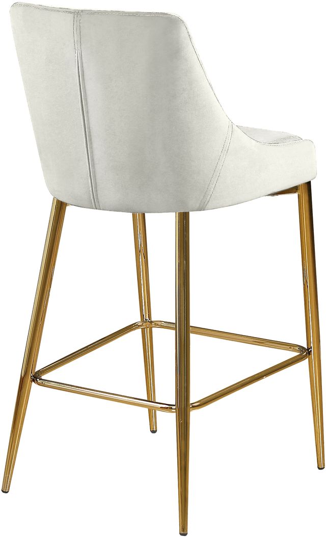 Meridian Furniture Karina Cream Counter Stool-1