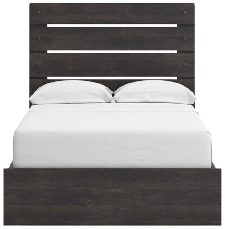 Hollivern Full Storage Bed - Dark Gray