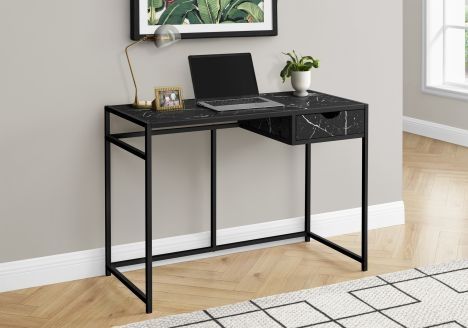 Monarch Specialties Inc. Black Computer Desk-0