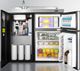 Summit® 36" Black and Stainless Steel All-In-One Kitchenette-3