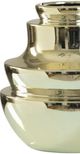 StyleCraft Norman Wyatt Home Plated Gold Vase-1