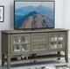 Parker House® Highland Vintage Antique Moss 76" TV Console-0
