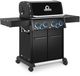 Broil King® Baron 420 Pro Shadow 4-Burner Black Freestanding Liquid Propane Grill-0
