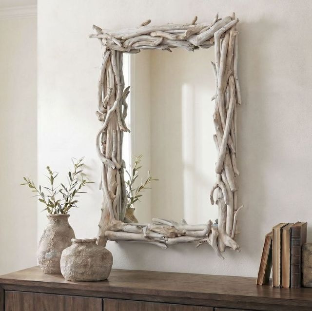 Uttermost® Rooted Bleached Reflection Teak Mirror-1