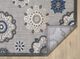 KAS Rugs Calla Blue/Gray Suzani 5'x7' Area Rug-2