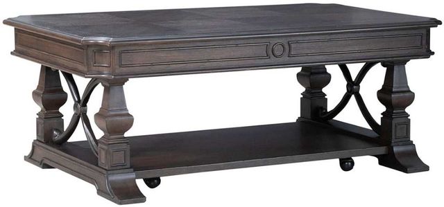 Liberty Furniture Provence Park Chateau Brown Cocktail Table-0