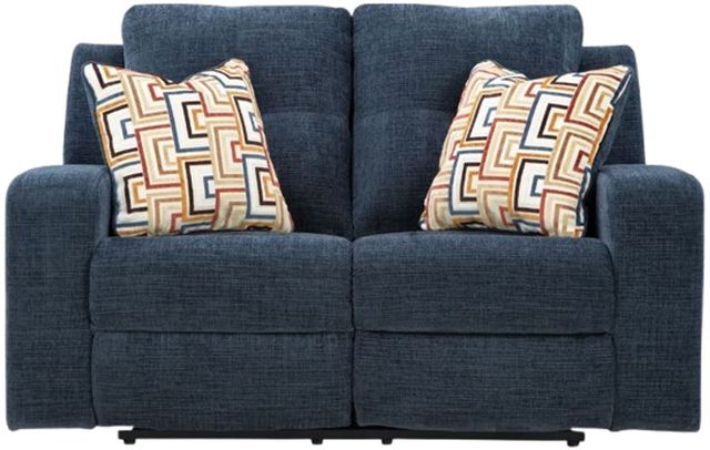 Signature Design by Ashley® Danum Ink Manual Reclining Loveseat-1