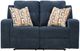 Signature Design by Ashley® Danum Ink Manual Reclining Loveseat-1