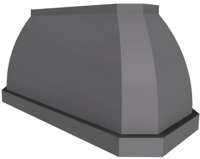 Vent-A-Hood® Designer Series 60" Gunsmoke Island Range Hood-1