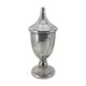 A & B Home Antique Silver Ginger Jar-0