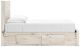 Benchcraft® Lawroy Light Natural Full Storage Panel Bed-2