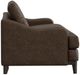 International Furniture Direct Alfa Brown Faux Leather Sofa-2