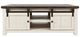 Jofran Inc. Madison County Barnwood Barn Door Cocktail Table with Vintage White Base-3