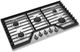 Whirlpool® 36" Stainless Steel Gas Cooktop-1