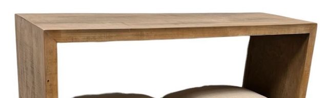 Million Dollar Rustic Mountain Brown Sofa Table -1
