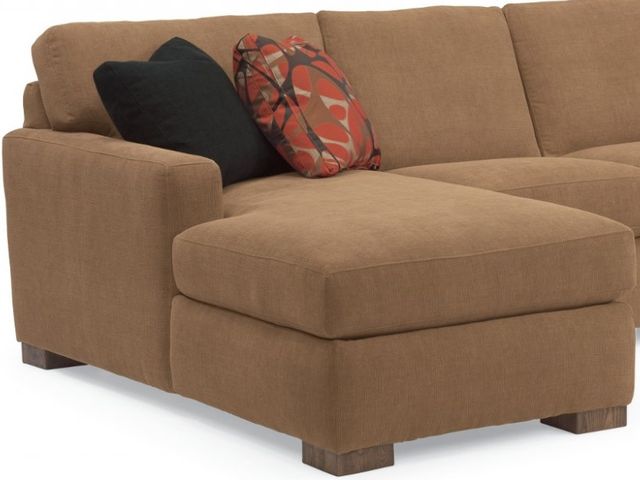 Flexsteel® Bryant 4-Piece Gray Sectional Sofa-1
