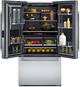 Jennair® RISE™ 36" 23.84 Cu. Ft. Stainless Steel Counter Depth French Door Refrigerator with External Dispenser-2