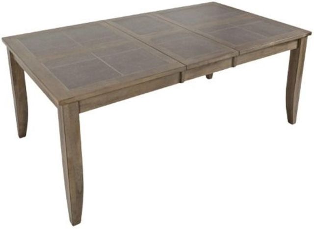 Jofran Inc. Prescott Park Weathered Oak Extension Dining Table-2