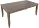 Jofran Inc. Prescott Park Weathered Oak Extension Dining Table-2