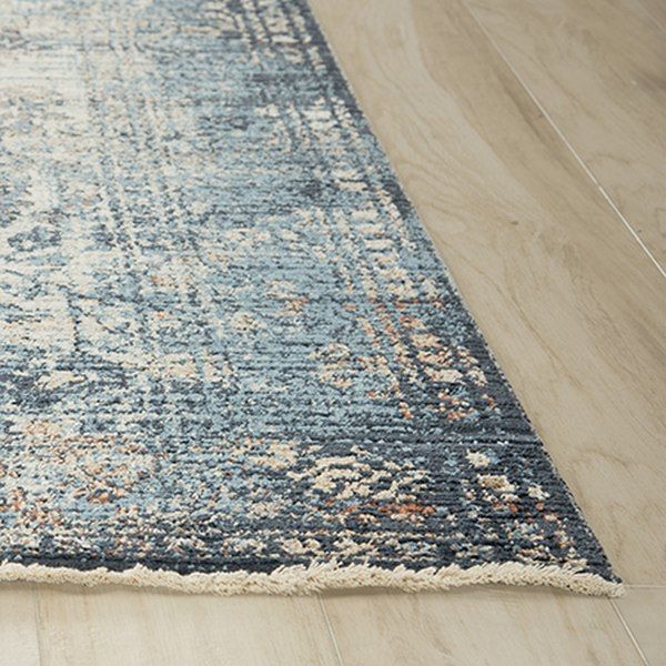 Rizzy Home Stratford Blue 5'x8' Rectangular Rug-1