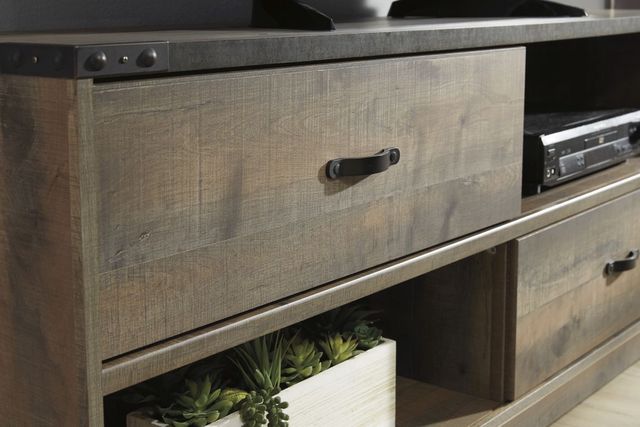 Signature Design by Ashley® Trinell Brown Large TV Stand-3