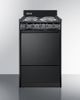 Summit® 20" Black Freestanding Electric Range-1