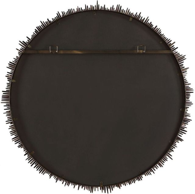 Uttermost® Uttermost Tiger Sea Urchin Brown Round Mirror-4